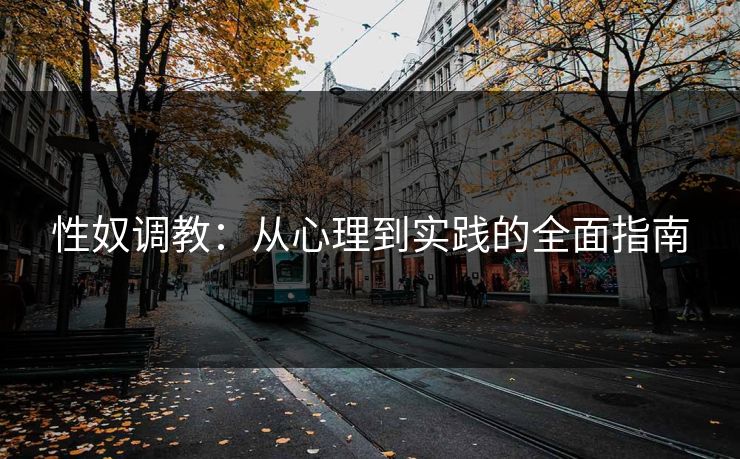 性奴调教:从心理到实践的全面指南